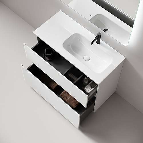 Тумба под раковину SANCOS Folk Floor FL100FRW правая 995х445х850 Bianco, напольная Тумба под раковину SANCOS Folk Floor FL100FRW правая 995х445х850 Bianco, напольная