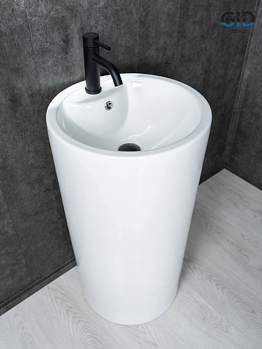 Раковина Gid Nb135 81102 напольная белая 46x46x86 Раковина Gid Nb135 81102 напольная белая 46x46x86