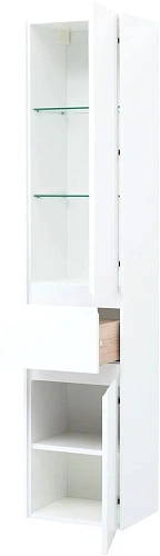 Шкаф-пенал Aquanet Бруклин 35 белый 00203966 Шкаф-пенал Aquanet Бруклин 35 белый 00203966