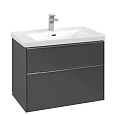 Тумба под раковину Villeroy & Boch Subway 3.0 Graphite / Graphite C57400VR Тумба под раковину Villeroy & Boch Subway 3.0 Graphite / Graphite C57400VR