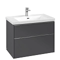 Тумба под раковину Villeroy & Boch Subway 3.0 Graphite / Graphite C57400VR Тумба под раковину Villeroy & Boch Subway 3.0 Graphite / Graphite C57400VR