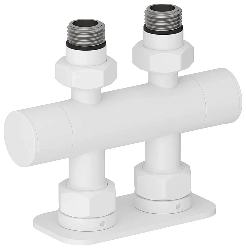 Вентиль Сунержа прямой скрытый-скрытый EU50 30-1417-1234 Матовый белый Вентиль Сунержа прямой скрытый-скрытый EU50 30-1417-1234 Матовый белый