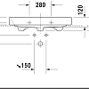 Раковина Duravit Happy D.2 2318800027 Раковина Duravit Happy D.2 2318800027