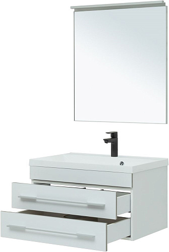 Тумба под раковину Aquanet Верона 75 New белый матовый 00272422 Тумба под раковину Aquanet Верона 75 New белый матовый 00272422