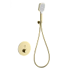Смеситель для душа Wonzon & Woghand с термостатом, встраиваемый, брашированное золото (WW-D1017-A-BG) Смеситель для душа Wonzon & Woghand с термостатом, встраиваемый, брашированное золото (WW-D1017-A-BG)