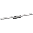 Решетка для водоотводящего желоба Hansgrohe RainDrain Flex, 80 см, укорачиваемая 56051800, шлифованн Решетка для водоотводящего желоба Hansgrohe RainDrain Flex, 80 см, укорачиваемая 56051800, шлифованн