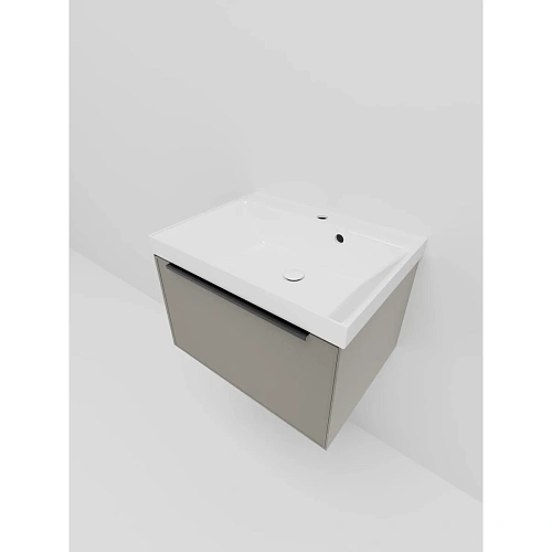 Тумба с раковиной La Fenice SIMPLA Cappuccino 60 NFNC-01-SIM-C-60-3-60 бежевая матовая Тумба с раковиной La Fenice SIMPLA Cappuccino 60 NFNC-01-SIM-C-60-3-60 бежевая матовая