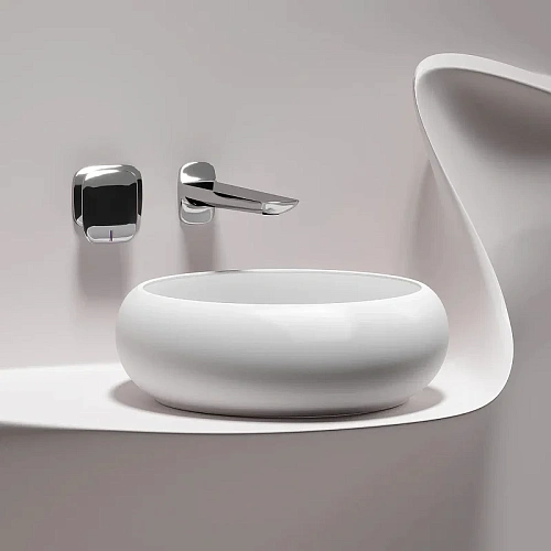 Раковина Ceramica Nova ELEMENT CN6050MW белый матовый накладная Раковина Ceramica Nova ELEMENT CN6050MW белый матовый накладная