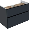 Тумба под раковину Aquanet Бруклин 85 антрацит матовый 00310142 Тумба под раковину Aquanet Бруклин 85 антрацит матовый 00310142