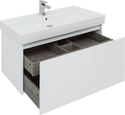 Комплект мебели Aquanet Nova Lite 100 белый (1 ящик) 00243228 Комплект мебели Aquanet Nova Lite 100 белый (1 ящик) 00243228