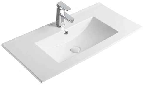 Раковина Gid NYJ803-80 71111 встраиваемая сверху белая 81x40x17 Раковина Gid NYJ803-80 71111 встраиваемая сверху белая 81x40x17