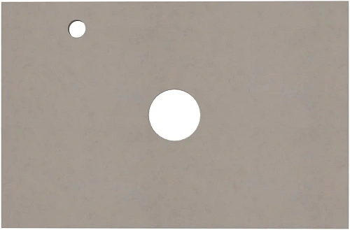 Столешница Aquanet Flat 70 00345777 бежевый, с отверстием слева Столешница Aquanet Flat 70 00345777 бежевый, с отверстием слева