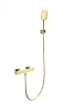 Смеситель для душа Wonzon &amp; Woghand с термостатом, брашированное золото (WW-B2026-A-BG)