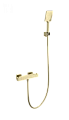 Смеситель для душа Wonzon & Woghand с термостатом, брашированное золото (WW-B2026-A-BG) Смеситель для душа Wonzon & Woghand с термостатом, брашированное золото (WW-B2026-A-BG)