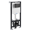 Картинка анонса товара «инсталляция для унитаза wasserkraft aller 10tlt.010.me.mb03 с клавишей смыва черный»