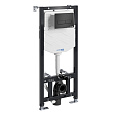 Инсталляция для унитаза WasserKRAFT Aller 10TLT.010.ME.MB03 с клавишей смыва черный Инсталляция для унитаза WasserKRAFT Aller 10TLT.010.ME.MB03 с клавишей смыва черный