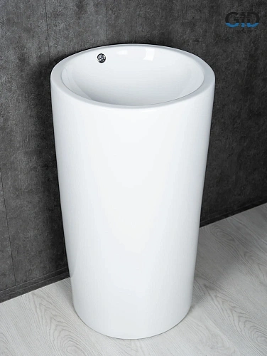 Раковина Gid Nb163 81107 напольная белая 46x46x85 Раковина Gid Nb163 81107 напольная белая 46x46x85