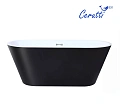 Ванна отдельностоящая Ceruttispa RESIA170IIGMB CT10879 1700x750x600 акриловая черная матовая снаружи, белая внутри Ванна отдельностоящая Ceruttispa RESIA170IIGMB CT10879 1700x750x600 акриловая черная матовая снаружи, белая внутри