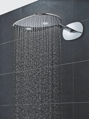 Верхний душ GROHE Rainshower 360 MONO с душевым кронштейном, 360 x 220 мм, хром (26450000) Верхний душ GROHE Rainshower 360 MONO с душевым кронштейном, 360 x 220 мм, хром (26450000)
