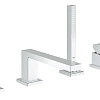 Смеситель на борт ванны GROHE Eurocube 19897000 Смеситель на борт ванны GROHE Eurocube 19897000