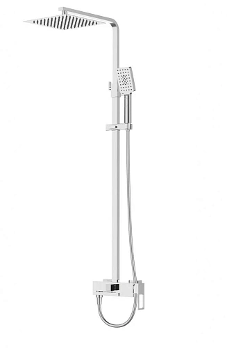 Душевая система BelBagno LUCE LUC-VSCM-CRM хром Душевая система BelBagno LUCE LUC-VSCM-CRM хром