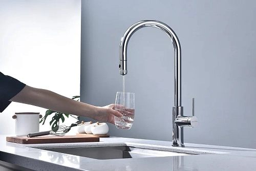 Смеситель для кухни Paulmark Galant хром Ga213077-CR Смеситель для кухни Paulmark Galant хром Ga213077-CR