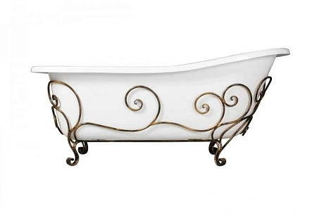 Кованая подставка Эстет ФР-00000721 для ванны Царская патина Кованая подставка Эстет ФР-00000721 для ванны Царская патина