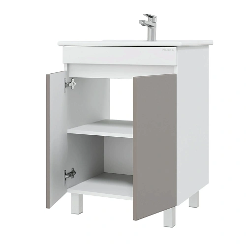 Тумба под раковину Onika Марви 60 см 106153 напольная, бирюза (для Элина 60) Тумба под раковину Onika Марви 60 см 106153 напольная, бирюза (для Элина 60)