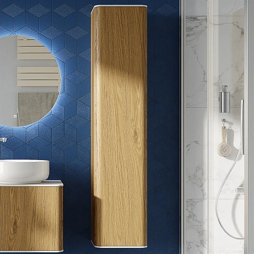 Шкаф-пенал STWORKI Ноттвиль 33, дуб верона 416136 Шкаф-пенал STWORKI Ноттвиль 33, дуб верона 416136