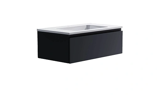 Тумба с раковиной Astra-Form Альфа 900 мм 03060006ral7024+04010008 темно-серый (RAL7024 матовый) Тумба с раковиной Astra-Form Альфа 900 мм 03060006ral7024+04010008 темно-серый (RAL7024 матовый)