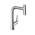 Смеситель для кухни Hansgrohe 220, с вытяжным изливом, 1jet, sBox 73852000, хром Смеситель для кухни Hansgrohe 220, с вытяжным изливом, 1jet, sBox 73852000, хром