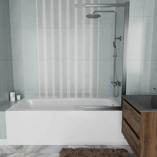 Акриловая ванна Vincea VBT-2S180-LG с ножками 1800x800x430, пристенная, белая Акриловая ванна Vincea VBT-2S180-LG с ножками 1800x800x430, пристенная, белая