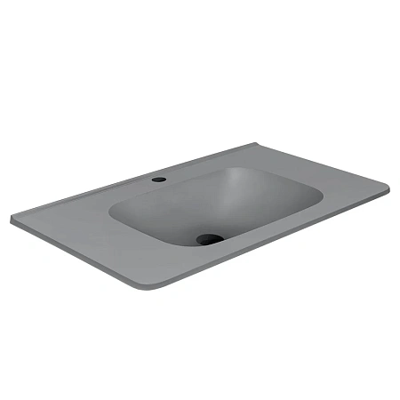 Раковина Vincea VCB-2VP800G из искусственного камня, серая Раковина Vincea VCB-2VP800G из искусственного камня, серая