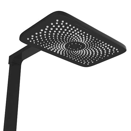 Душевая система Vincea Inspire VSFS-3I13TMB термостатическая с изливом, черный Душевая система Vincea Inspire VSFS-3I13TMB термостатическая с изливом, черный