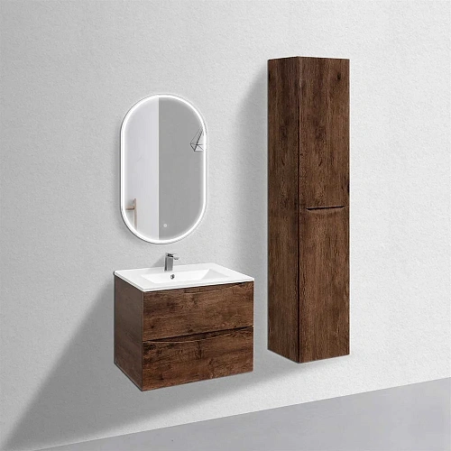 Тумба под раковину Vincea Mia 700 подвесная R.Wood VMC-2MC700RW Тумба под раковину Vincea Mia 700 подвесная R.Wood VMC-2MC700RW