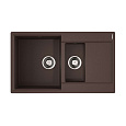 Кухонная мойка Omoikiri Daisen 86-2-DC Artgranit/коричневый 4993476 Кухонная мойка Omoikiri Daisen 86-2-DC Artgranit/коричневый 4993476