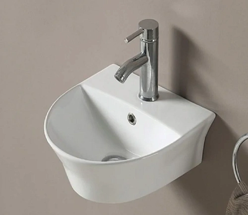 Раковина CeramaLux 78370A подвесная, белый Раковина CeramaLux 78370A подвесная, белый