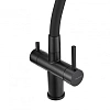 Смеситель для кухни Milacio Ultra 560 (MCU.560.TBB) под фильтр, total black черный шланг Смеситель для кухни Milacio Ultra 560 (MCU.560.TBB) под фильтр, total black черный шланг
