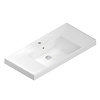 Картинка анонса товара «раковина kerama marazzi cubo подвесная/мебельная 100, белая глянцевая cu.wb.100»