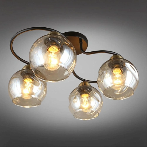 Люстра потолочная Omnilux Carini OML-95007-04 Люстра потолочная Omnilux Carini OML-95007-04