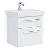 Тумба под раковину DREJA Q MAX, 55 см, подвесная, 2 ящика, белый глянец 77.0001W Тумба под раковину DREJA Q MAX, 55 см, подвесная, 2 ящика, белый глянец 77.0001W