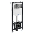 Инсталляция для унитаза WasserKRAFT Aller 10TLT.010.ME.PB02 с клавишей смыва черный Инсталляция для унитаза WasserKRAFT Aller 10TLT.010.ME.PB02 с клавишей смыва черный