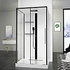 Душевая кабина Black&White G8037 (800х1100х2140) 8037000 Душевая кабина Black&White G8037 (800х1100х2140) 8037000