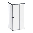 Душевой уголок AM.PM X-joy W94G-403-100280-BТ1К 100x80 черный матовый, стекло прозрачное Душевой уголок AM.PM X-joy W94G-403-100280-BТ1К 100x80 черный матовый, стекло прозрачное