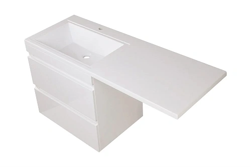 Тумба под раковину Style Line Даллас 140, Люкс белая, PLUS, ЭМАЛЬ подвесная СС-00002386 Тумба под раковину Style Line Даллас 140, Люкс белая, PLUS, ЭМАЛЬ подвесная СС-00002386