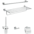 Комплект аксессуаров Hansgrohe Logis Set Universal 5-в-1 41728000 Комплект аксессуаров Hansgrohe Logis Set Universal 5-в-1 41728000
