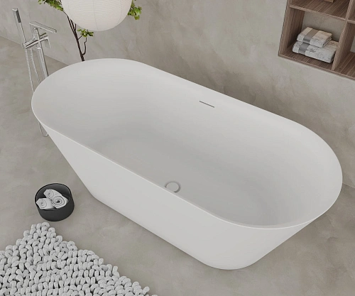 Ванна отдельностоящая AQUAme AQM3501MW белый Ванна отдельностоящая AQUAme AQM3501MW белый