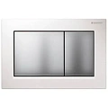 Клавиша смыва Geberit 115.883.KL.1 Sigma 30 пластик, белый/хром матовый Клавиша смыва Geberit 115.883.KL.1 Sigma 30 пластик, белый/хром матовый