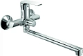 Смеситель для ванны Rush Gozo GZ3735-51 хром, с длинным поворотным изливом Смеситель для ванны Rush Gozo GZ3735-51 хром, с длинным поворотным изливом