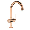 Картинка анонса товара «смеситель для раковины grohe atrio new однорычажный на 1 отверстие, размер l, теплый закат глянец (3 32042da3»